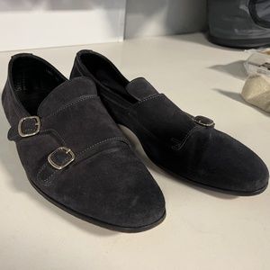 Santoni double monk loafer